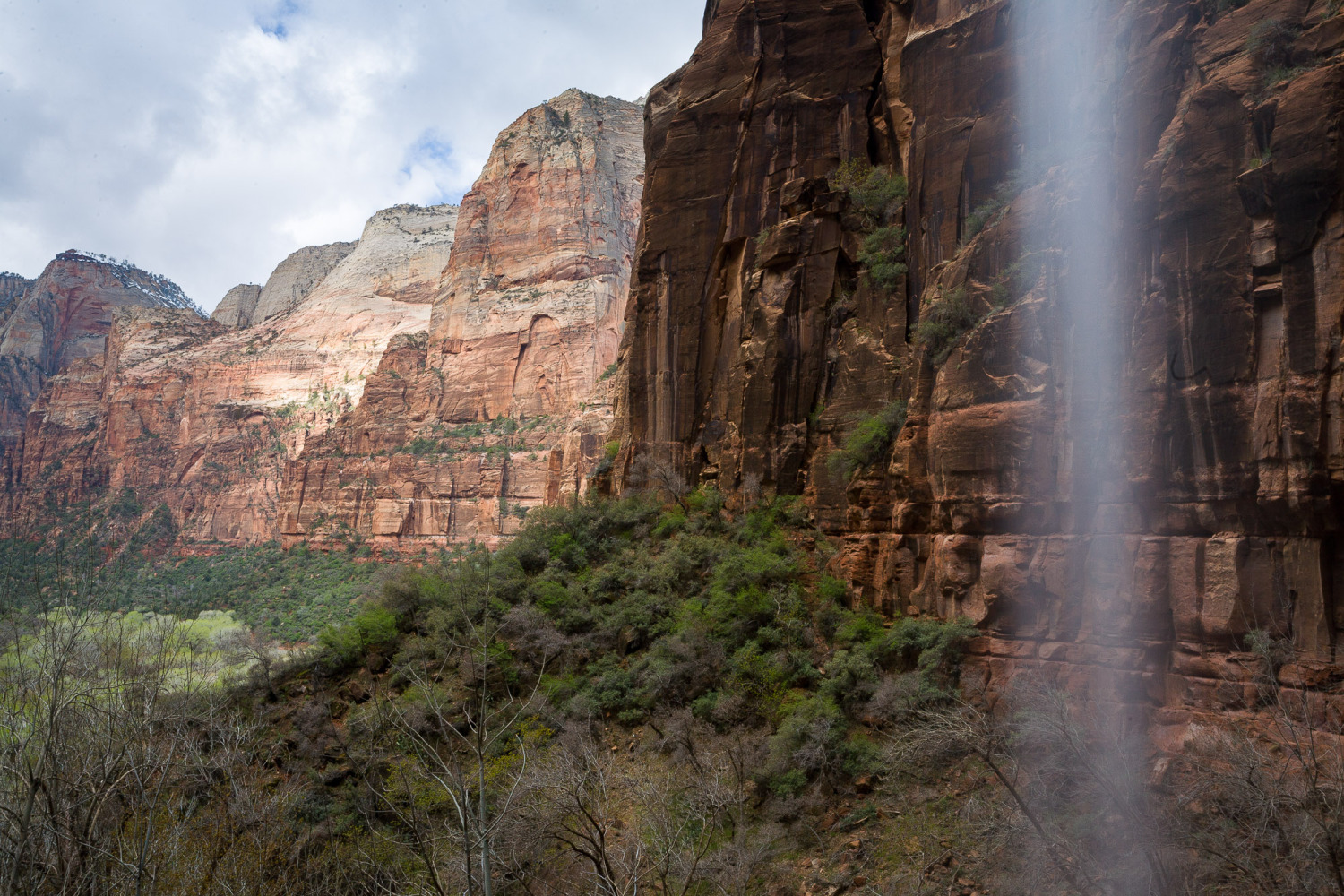 Storms in Zion National Park