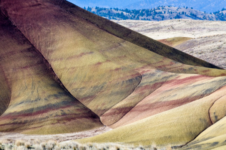 Painted Hills Above Flats