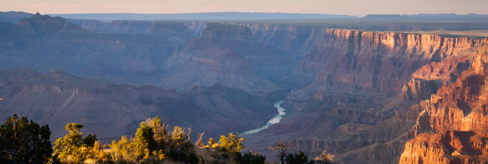 Colorado River Winding Below Desert View