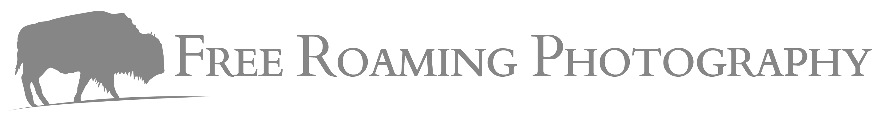 Free Roaming Photography Logo