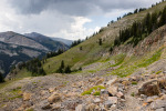 Stormy Weather Moving Over Mount Hunt Divide